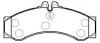 HSB HP9547 Колодки тормозные дисковые BENZ Sprinter, VW: LT 46