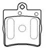 HSB HP9578 Колодки тормозные дисковые BENZ W202, W210, C208, R170