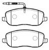 HSB HP9610 Колодки тормозные дисковые PEUGEOT: 807, Expert / FIAT: Scudo, Ulysse