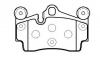 HSB HP9662 Колодки торм. HSB ( №1 в Корее) HP9662 AUDI Q7VOLKSWAGEN TOUAREG 03&gt;PORSCHE CAYENNE 03&gt; задние к-т