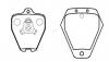 HSB HP9666 Колодки тормозные дисковые AUDI: A4 Berlina, Avant