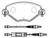 HSB HP9672 Колодки тормозные дисковые CITROEN: C5 I, C5 ?
