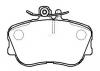 HSB HP9829 Колодки тормозные дисковые BENZ W202