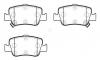 HSB HP9915 Колодки тормозные дисковые задн TOYOTA: AURIS (BOSH) 07-, COROLLA (BOSH) 07-