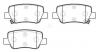 HSB HP9970 Колодки тормозные дисковые задн TOYOTA: Avensis ?09.5-