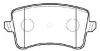 HSB HP9983 Колодки тормозные дисковые AUDI: A4 ? Avant(8K5)Berlina(8K2)