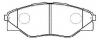 HSB HP9993 Колодки тормозные дисковые TOYOTA: Hilux 2.5, 3.0 2WD 08.8-