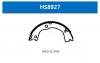 HSB HS8927 Колодки торм.зад.
