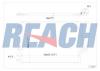 REACH 1300580PD Радиатор кондиционера RENAULT LOGAN 1.4 I 2004-
