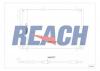 REACH 1300681P Радиатор кондиционера PEUGEOT 206 1.1 I 1998-