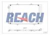 REACH 1300840PD Радиатор кондиционера CITROEN C2 1.6 HDI 2006-