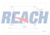 REACH 1314242PD Радиатор кондиционера BMW 528I 2.0L 2012-2016