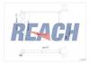 REACH 14013430523 Радиатор системы охлаждения PEUGEOT 106 1.0L /1.4L 1995-2001
