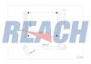 REACH 14013436534 Радиатор системы охлаждения PEUGEOT 306 1.4 1993-