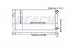 REACH 14015735534 Радиатор системы охлаждения VW GOLF CABRIO 1998-