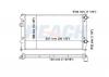REACH 14015737534 Радиатор системы охлаждения VW PASSAT 2.0I 1993-1996