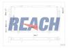REACH 14017011126 Радиатор системы охлаждения PEUGEOT BOXER 94-06