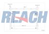 REACH 14021858126 Радиатор системы охлаждения PEUGEOT 308