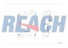 REACH 14022079116 Радиатор системы охлаждения HYUNDAI GETZ 1.3 2002-