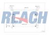 REACH 14022160523 Радиатор системы охлаждения FIAT STLIO 2002-2006
