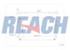 REACH 14113517022 Радиатор системы охлаждения VAG 1.2/1.4/1.6/2.0 2012-