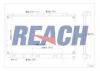 REACH 1412448116 Радиатор системы охлаждения MITSUBISHI LANCER 2.0 2002-2007