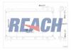 REACH 1412674116 Радиатор системы охлаждения SUBARU FORESTER 2.5 H4 2003-2005