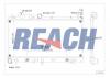 REACH 1412777016 Радиатор системы охлаждения SUBARU LEGACY (BL, BP) (03-) 2.0 i