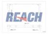 REACH 1412973032 Радиатор системы охлаждения BMW 335I 3.0 2007-2007