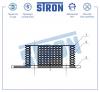 STRON STA0018 Радиатор масляный (Гарантия 3 года. Установка без проблем)