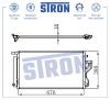 STRON STC0004 Радиатор кондиционера