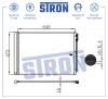 STRON STC0013 Радиатор кондиционера STRON STC0013 BMW 5 VI (F07; F10; F11) 3,0 дизель N57D30A 245 МКПП/АКПП 2009-2