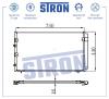 STRON STC0026 Радиатор кондиционера, TOYOTA Previa II (XR30, XR40), 1CDFTV 2000-2006