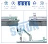 STRON STC0027 Радиатор кондиционера STRON STC0027 Hyundai Elantra IV (HD) 1,6 бензин G4FC 121 МКПП/АКПП 2006-2011