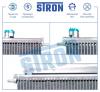 STRON STC0028 Радиатор кондиционера STRON STC0028 Toyota Rav 4 III (XA30) 2,4 бензин 2AZFE 166 АКПП 2005-2016