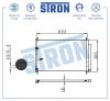 STRON STC0031 Радиатор кондиционера STRON STC0031 Toyota Auris I (E15) 1,3 бензин 1NRFE 99 МКПП 2006-2012