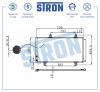 STRON STC0038 Радиатор кондиционера Toyota Camry (V40) 06- (Гарантия 3 года, Увеличенный ресурс)