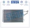 STRON STC0048 Радиатор кондиционера Hyundai Elantra 15-; Kia Cerato 16- (Гарантия 3 года, Увеличенный ресурс)