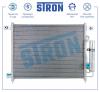 STRON STC0050 Радиатор кондиционера Chevrolet Aveo I 02-; Daewoo Gentra 05-, Kalos 02- (Гарантия 3 года, Увеличенн