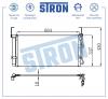 STRON STC0061 Радиатор кондиционера, Hyundai Santa Fe I, G6BA 2000-2012