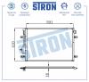 STRON STC0070 Радиатор кондиционера (Гарантия 3 года, Увеличенный ресурс)