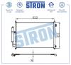 STRON STC0086 Радиатор STRON STC0086 кондиционера Nissan X-Trail II (T31) 2,0 бензин MR20DE 141 МКПП/АКПП 2007-201
