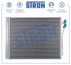 STRON STC0095 Радиатор кондиционера BMW 5 (F10) 09- 2.0i M, A (Гарантия 3 года, Увеличенный ресурс)