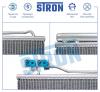 STRON STC0095 Радиатор кондиционера BMW 5 (F10) 09- 2.0i M, A (Гарантия 3 года, Увеличенный ресурс)