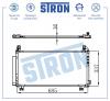 STRON STC0163 Радиатор кондиционера (Гарантия 3 года, Увеличенный ресурс)