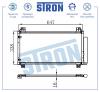 STRON STC0164 Радиатор кондиционера (Гарантия 3 года, Увеличенный ресурс)