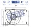 STRON STEF011 Вентилятор охлаждения двигателя (Гарантия 3 года. Установка без проблем)