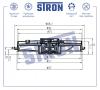 STRON STEF015 Вентилятор охлаждения двигателя (Гарантия 3 года. Установка без проблем)