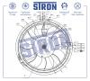 STRON STEF017 Вентилятор охлаждения двигателя (Гарантия 3 года. Установка без проблем)