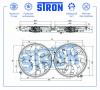 STRON STEF074 Вентилятор охлаждения двигателя
